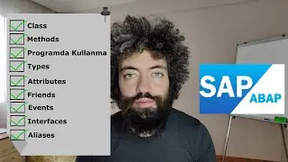 SAP ABAP Eğitimi 8 - Class ve Metodlar