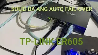 MULTI WAN| AUTO FAIL OVER|| TP LINK ER605 CONFIGURE VLAN|