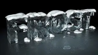 Speed Art: Create a 3D Ice Text Effect With Modo and Photoshop