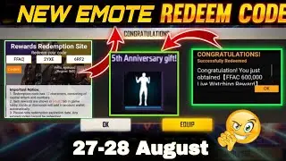 Justin Bieber Emote එක නොමිලේ ගමු දැන්ම බලන්න | Free Fire 5th Anniversary Login Reward Sinhala