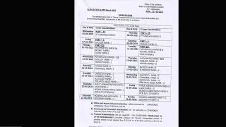 AP Intermediate exams 2021 Schedule Released | AP Intermediate Time Table 2021 Released | Inter Exam
