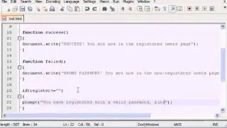 JavaScript Basic Login
