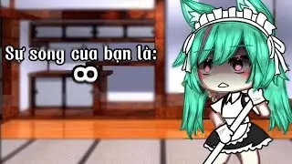 #tiktok Sẽ Ra Sao Nếu Sự Sống Của Bạn Là Vô Cực?! | Gachalife VietNam | By: Timi