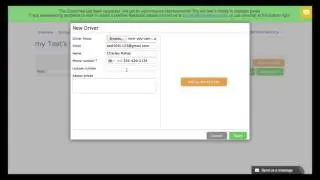 Tutorial 3 -  Adding a driver (taxi software)