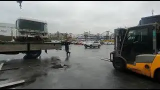 Отправляем Каркас кабины СР 19 с Дверьми в Новосибирск нашему клиенту Транспортной компанией