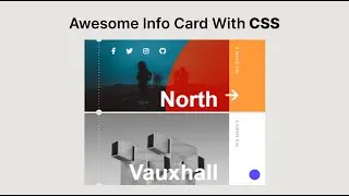 Awesome Info Card with CSS