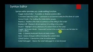 Script Syntax Editor [ServiceNow]