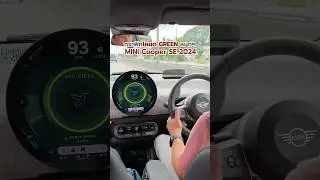 Mini SE 2024 ทำจอมาดีจริง 🥰 เก็บรายละเอียดดีมากกกก #ลองให้ #automobile #car  #minicooperse #ev