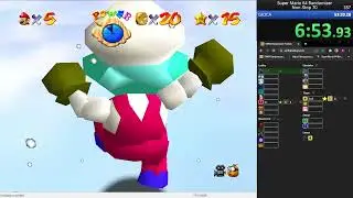 Super Mario 64 Randomizer - Nonstop 70 Star - 