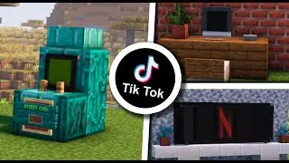 ⚒️ Minecraft: 10+ Viral TikTok Build Hacks 