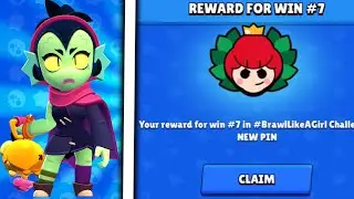 7-0 #BrawlLikeAGirlChallenge 🔥 | Brawl Stars