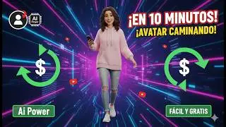 How to create an AI avatar that talks, walks, and moves: Easy and Free! | Step-by-Step Tutorial