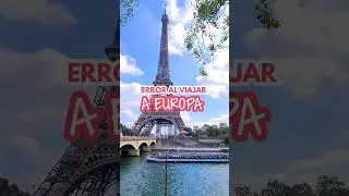 Error MUY COMÚN al viajar a Europa