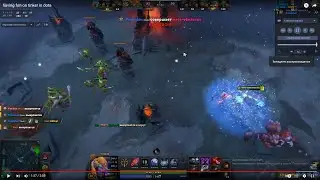 having fun on tinker in dota