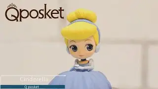 Обзор фигурки Золушка Q posket Petit. Petit: Princess Cinderella preview