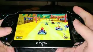Mario Kart on Ps Vita😍😍😍