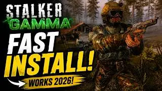 How to Install S.T.A.L.K.E.R GAMMA - FAST FREE Easiest 0.9.4 Installation