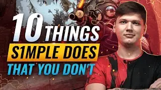 10 TECHNIQUES S1mple Uses That You Probably Don't - CS:GO