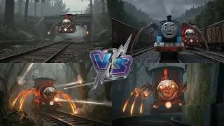 Choo Choo Charles vs Cursed Thomas The Horrifying Tale