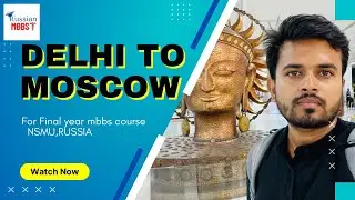 Delhi to Moscow|दिल्ली से मास्को |MBBS IN RUSSIA|trip to Russia