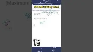 IB Math SL - simplifying algebraic expressions with negative exponents
