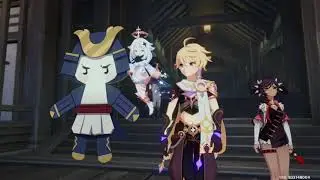 Genshin Impact - Kamuna Harunosuke and Shiki Koshou