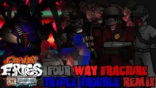 Triple Fortress but it's a Four Mann Fracture, Pyro joins the crew as well！(Vs.Mann co cover)