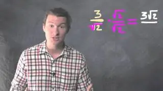 Simplify Radical in the Denominator | Dave May Teaches