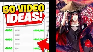 50 BEST Fortnite Video Ideas That Will Grow Your Channel in Chapter 3!
