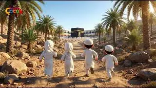 Kabe'de Hacılar Hu Der Allah | Feyzem Çocuk İlahileri ve Animasyon