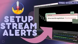 SETUP CUSTOM STREAM ALERTS EASY AND QUICKY W/STREAMELEMENTS FOR OBS STUDIO