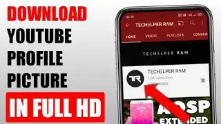 How to Download YouTube Profile Picture | Your YouTube Channel Logo