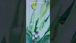 Daisies in watercolor 