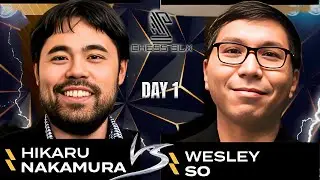 Kanya Kanyang DISKARTE Muna! | GM Nakamura vs GM So 9LX 2024 Day 1 Rd 1