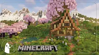 Cherry Grove Cottage | Minecraft 1.20 Survival Longplay