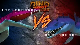 Dinosaurs Monster Liopleurodon VS Elasmosaurus 