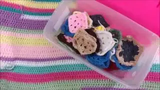Crochet Tip for Using Scrap Yarn
