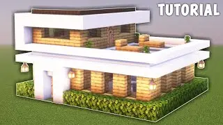 Minecraft Modern House Building Tutorial 🛠️