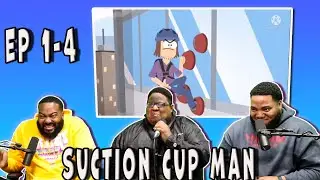 Suction Cup Man 1- 4 (Try Not To Laugh)