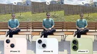 iPhone 13 vs 15 vs 17 CAMERA COMPARISON : See the Real Difference!