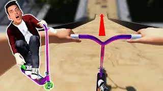 I SCOOTERED A MEGA RAMP! (ScooterFlow)