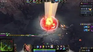 Blind sunstrike, guessing enemy in the jungle!