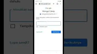 Cara Ubah Sandi/Password Akun Google/Gmail