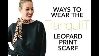Leopard Print Scarf