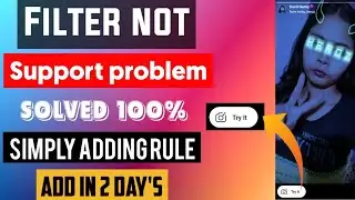 Filter problem solved 100%😱 ||simply adding rule || add in 2 days ||