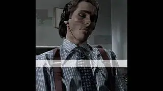 Patrick Bateman Edit | American Psycho #shorts #patrickbateman #transition
