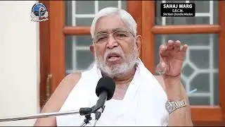 Rev #Chariji Cleanliness & Purity 24 August 2013 [ #Sahaj #Marg #SRCM #Shri #Ram #Chandra #Mission ]