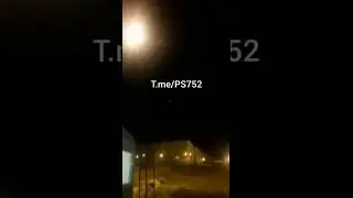 FOOTAGE! Iran shoots down Airplane - Ukraine Airplane crashes in Tehran