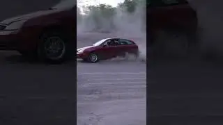 Ford Focus Rally Drifting