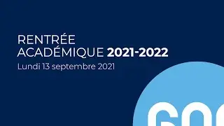 Rentrée académique UCLouvain 2021-2022
